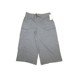 Ideology Size M Medium Knit Wide Leg Crop Rough Seam Pants NWT $49